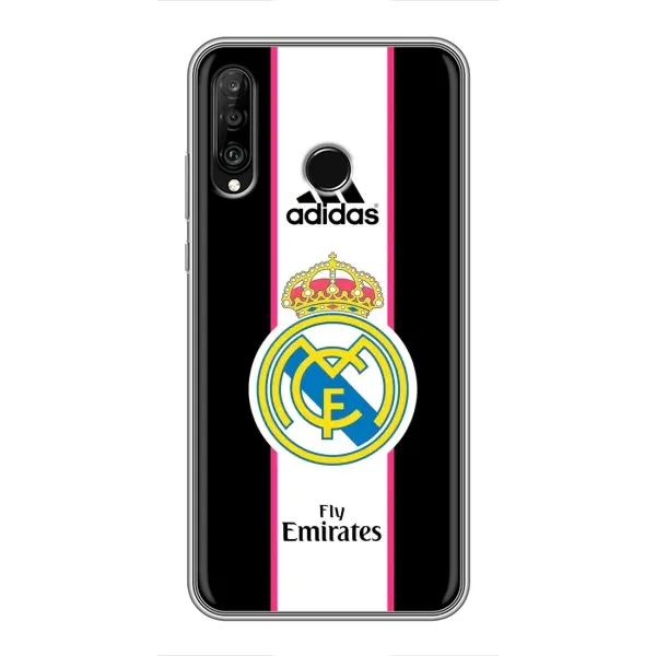 Чохол з принтом «лого Real Madrid» для Huawei P30 Lite / Nova 4e Чохол з принтом «лого Real Madrid» для Huawei P30 Lite / Nova 4e