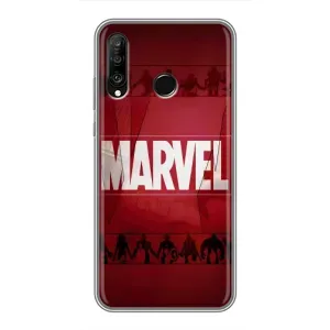 Чехол с принтом «MARVEL» для Huawei P30 Lite / Nova 4e