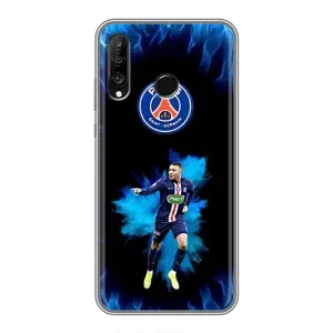 Чохли Кіліан Мбаппе для Huawei P30 Lite (Мбаппе у вогні)