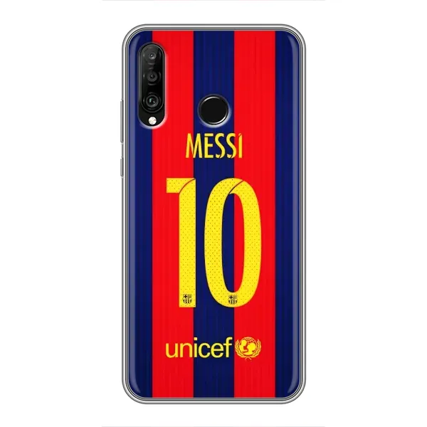 Чохол з принтом «Messi Barca 10» для Huawei P30 Lite / Nova 4e