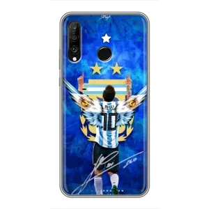 Чохли для Huawei P30 Lite (Leo чемпіон) (AlphaPrint) (Мессі збірна)