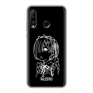 Чехол с принтом «Re: Zero» для Huawei P30 Lite / Nova 4e