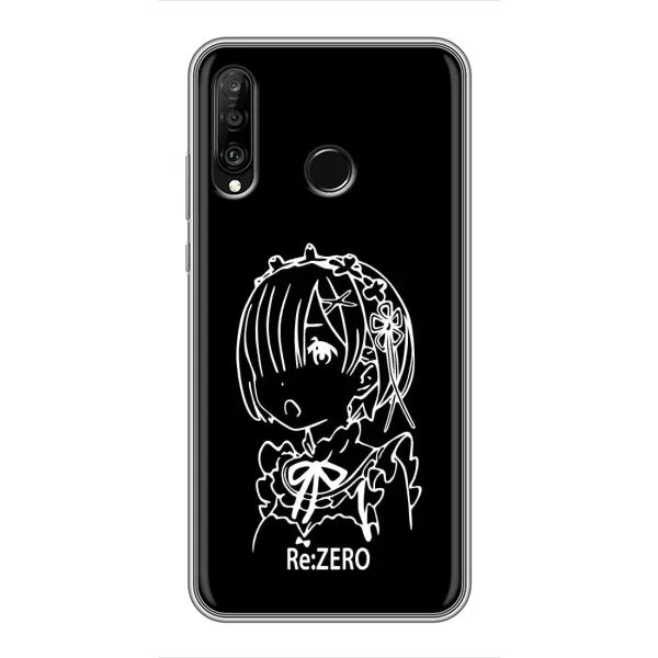 Чехол с принтом «Re: Zero» для Huawei P30 Lite / Nova 4e
