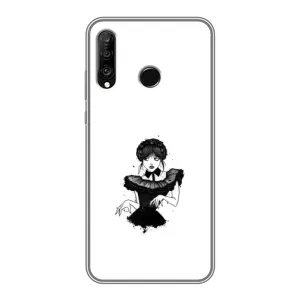 Чохли Венсдей на Huawei P30 Lite Уенсдей (AlphaPrint) (танець Венздей)