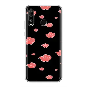 Чехол с принтом «Тучки Аниме» для Huawei P30 Lite / Nova 4e