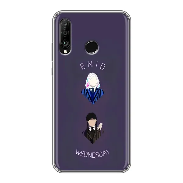 Чохол з принтом «Венздей і подруга» для Huawei P30 Lite / Nova 4e