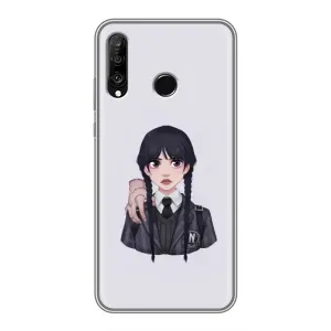 Чохли Венсдей на Huawei P30 Lite Уенсдей (AlphaPrint) (Венздей і Річ)