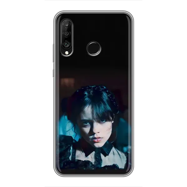 Чохол з принтом «погляд Венздей» для Huawei P30 Lite / Nova 4e