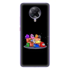 Чохли Амонг Ас для Xiaomi POCO F2 Pro (AlphaPrint) (Амонг-ас)