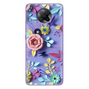 Чехлы с Цветами для Xiaomi POCO F2 Pro (VPrint) (Цветочный дизайн)