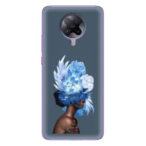Чехлы (ART) Цветы на Xiaomi POCO F2 Pro (VPrint) (Цветы на голове)