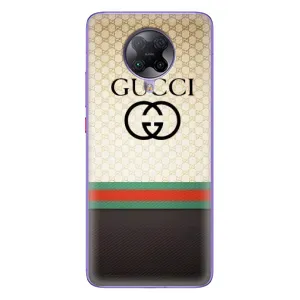 Чехлы ГУЧЧИ для Поко Ф2 Про (AlphaPrint) (GUCCI стиль)