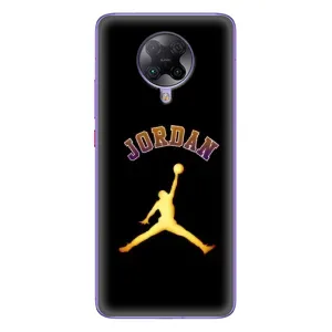 Чехлы для Xiaomi POCO F2 Pro - с картинкой JORDAN (AlphaPrint) (Jordan Gold)