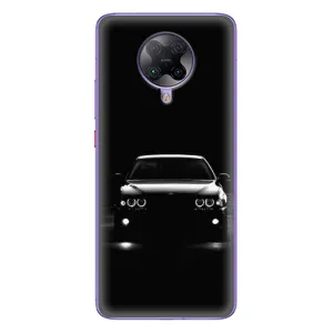 Чехол для Поко Ф2 Про - с принтом БМВ (AlphaPrint) (Машина BMW)