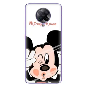 Эксклюзивный чехол для Xiaomi POCO F2 Pro (AlphaPrint - Мультяшные) (Маус Микки)