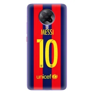 Чехлы Месси для Xiaomi POCO F2 Pro (AlphaPrint) (Messi Barca 10)