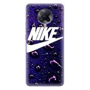 Чехол для Xiaomi POCO F2 Pro - с принтом Найк (AlphaPrint) (Найк принт)