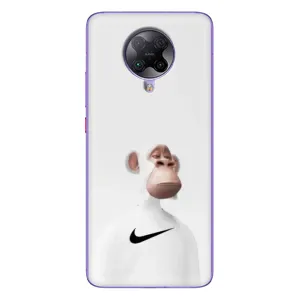 Чехлы с Обезьянами NFT для Xiaomi POCO F2 Pro (AlphaPrint) (обезьяна NFT Nike)