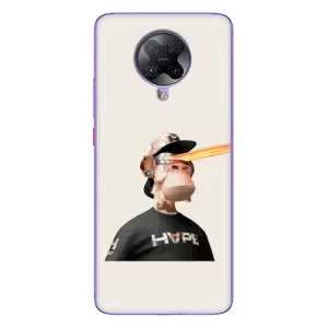 Чехлы с Обезьянами NFT для Xiaomi POCO F2 Pro (AlphaPrint) (обезьяна NFT в очках)