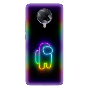 Чохли Амонг Ас для Xiaomi POCO F2 Pro (AlphaPrint) (Яскравий скін)