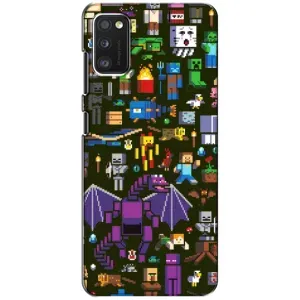 Чохол Майнкрафт на Xiaomi POCO M3 (AlphaPrint) Minecraft (Колаж Майнкрафт)