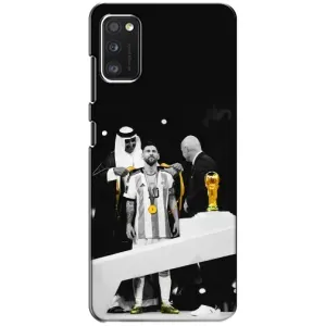 Чохли для Xiaomi POCO M3 (Leo чемпіон) (AlphaPrint) (Мессі коронований)