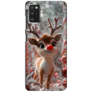 Яркий чехол для Xiaomi POCO M3 с Зимними Оленятами