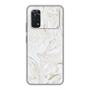 Чохол з принтом «Білий мрамор» для Xiaomi POCO M4 Pro 4G
