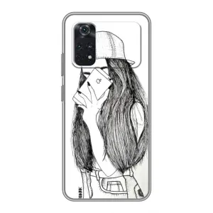 Чохол з принтом «Фото дівчини» для Xiaomi POCO M4 Pro 4G