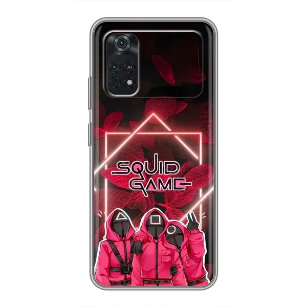 Чехол с принтом «Охранники Игра кальмара» для Xiaomi POCO M4 Pro 4G Чехол с принтом «Охранники Игра кальмара» для Xiaomi POCO M4 Pro 4G