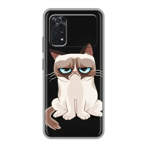 Чохол з принтом «Сумний кіт» для Xiaomi POCO M4 Pro 4G Чохол з принтом «Сумний кіт» для Xiaomi POCO M4 Pro 4G
