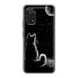 Чохол з принтом для Xiaomi POCO M4 Pro 4G (AlphaPrint) Модні коти