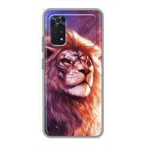 Чохол з принтом «Красочний Лев» для Xiaomi POCO M4 Pro 4G