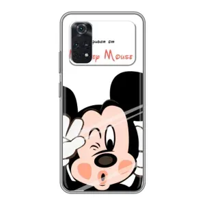 Міккі Маус чохол для Xiaomi POCO M4 Pro 4G (AlphaPrint - Мультяшні) (Маус Міккі)
