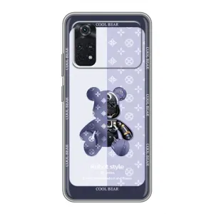Крутые Чехлы Луи Виттон для Xiaomi POCO M4 Pro 4G (AlphaPrint) (Медвежонок LV)