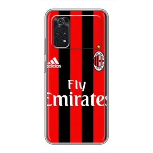 Чохли для Xiaomi POCO M4 Pro 4G (VPrint) - Футбольні клуби (Milan)
