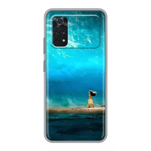 Чехол с мультфильмом Моана Xiaomi POCO M4 Pro 4G (Океан Моана)