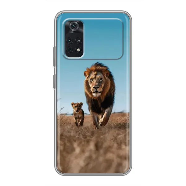 Чохол з принтом «Мусафа та Сімба» для Xiaomi POCO M4 Pro 4G Чохол з принтом «Мусафа та Сімба» для Xiaomi POCO M4 Pro 4G