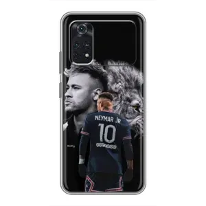 Чохол з принтом «Неймар Лев» для Xiaomi POCO M4 Pro 4G