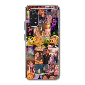 Чехол Рапунцель для Xiaomi POCO M4 Pro 4G (Коллаж Рапунцель)