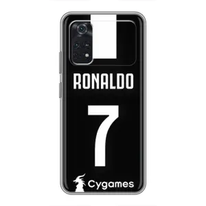 Чехол Криштиану Роналду для Xiaomi POCO M4 Pro 4G (AlphaPrint) (RONALDO 7)