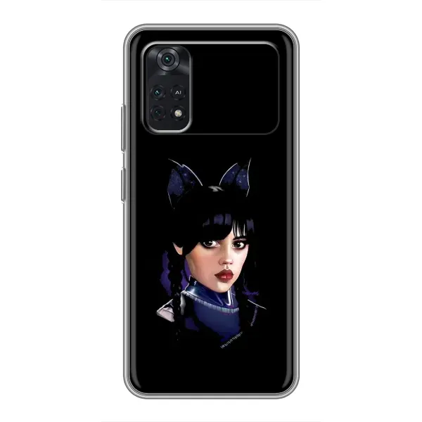 Чохол з принтом «серйозна Венздей» для Xiaomi POCO M4 Pro 4G Чохол з принтом «серйозна Венздей» для Xiaomi POCO M4 Pro 4G
