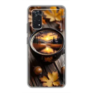 Чехол с принтом «Темный кофе» для Xiaomi POCO M4 Pro 4G