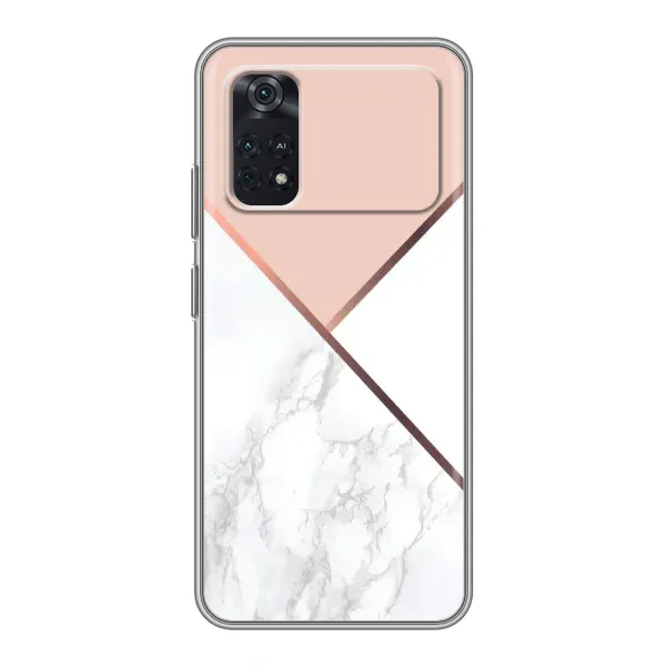 Чохол з принтом «Тройний мрамор» для Xiaomi POCO M4 Pro 4G Чохол з принтом «Тройний мрамор» для Xiaomi POCO M4 Pro 4G