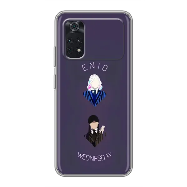Чохол з принтом «Венздей і подруга» для Xiaomi POCO M4 Pro 4G Чохол з принтом «Венздей і подруга» для Xiaomi POCO M4 Pro 4G