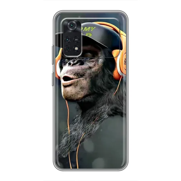 Чохол з принтом «В навушниках» для Xiaomi POCO M4 Pro 4G