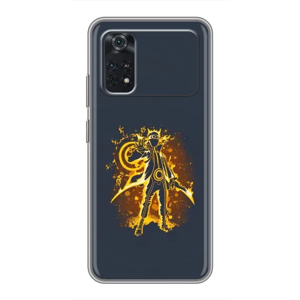 Чохол з принтом «золотий Наруто» для Xiaomi POCO M4 Pro 4G Чохол з принтом «золотий Наруто» для Xiaomi POCO M4 Pro 4G