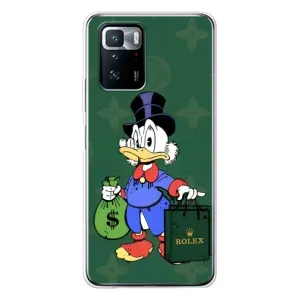 Чехлы для Xiaomi POCO X3 GT - Скрудж МакДак Louis Vuitton (PREMIUMPrint) (Богатая Утка)