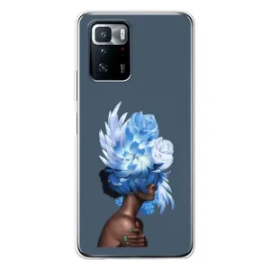 Чехлы (ART) Цветы на Xiaomi POCO X3 GT (VPrint) (Цветы на голове)