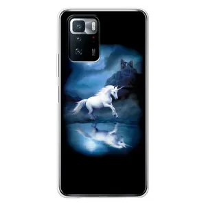 Чехол для Поко X3 GT - (Единорожки - Новинки) (AlphaPrint) (Единорог)